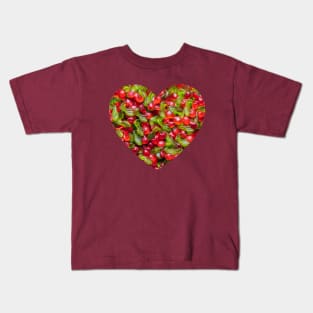 Gummy Cherry Heart Kids T-Shirt